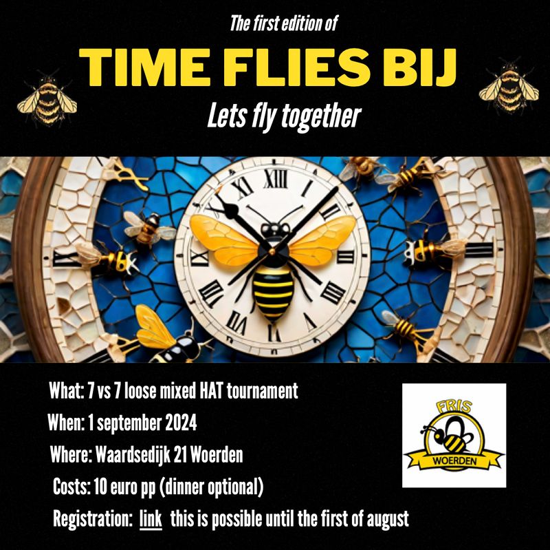 Time flies bij toernooi
